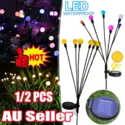 Solar LED Light Outdoor Garden Decor Landscape Light Firework Firefly Gard RL