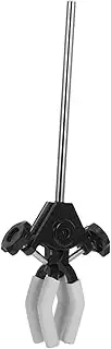Lab Clamp Prong Flask Holder Laboratory Stand Clip for Beakers Flasks Secure and Stable Support for Chemistry Experiments Labs and Educational Settings