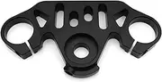 CNC Aluminum Front Fork Lowering Triple Tree Upper Top Clamp for Honda CBR650R CBR 650R 650 R CBR650 R 2018 2019 2020 Decorate (Color : Black)