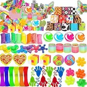 60 PCS Party Favours for Kids Prizes Box Toys, Goodie Bags Stuffers for Classroom Reward Prizes, Birthday Gifts Toys, Treasure Chest Toys, Carnival Prizes Christmas Gifts for Kids 3-5 6-8 8-12