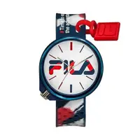 在飛比找PChome24h購物優惠-【FILA 斐樂】限量色表態系列時尚腕錶-帥氣藍/38-19