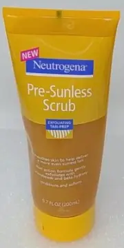 Neutrogena Pre Sunless Scrub Tan Prep Exfoliating Microbeads 6.7 oz