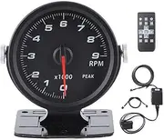 APTPKGDFDK 60mm Tinted 17 Color Car Auto OBD2 Turbo Boost Pressure Gauge Meter Touch Change Color Display Racing Car Accessories 10V-15V Boost Gauge(Tachometer)