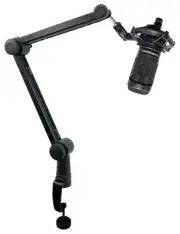 Audio Technica AT2050 Studio Condenser Recording Microphone+Pro Mic Boom Arm