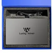 Lucky Miner LV08 4.5Th/S Bitcoin BTC Miner WIFI SHA-256 Solo Mining Lotto Device