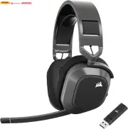 HS80 MAX Wireless Multiplatform Gaming Headset with Bluetooth - Dolby Atmos - Br