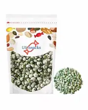 US Snacks - Wasabi Coated Green Peas, Crunchy Hot Spicy Peas