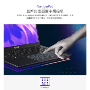 ASUS 華碩 VivoBook E410KA 14吋文書筆電 可擴充升級硬碟 送OFFICE一年份 取代E410MA