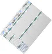 Uonlytech Portable Weekly Planner Notepad Work Organizer Memo Pad Efficient Planning Tool for Home Office Stylish Simple Design for Daily Use