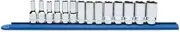 Gearwrench 80554S-06 3/8" Drive 6 Point Mid Length Metric Socket Set, 14 Pieces