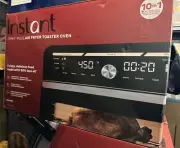 Instant Pot 140-4003-01 Omni 18L Black Electric Air Fryer Toaster Oven NEW