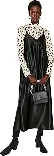 [Trendyol] Women's Woman Design Regular Standard Scoop Neck Knit Dress