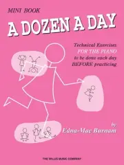 A Dozen a Day Mini Book Beginner Piano Lessons Learn to Play Willis Music
