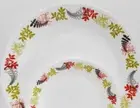 ❤️ 1 NEW Corelle RAINFORESET Dinner Plate + 3 Bread Plates / Nature Earthtones