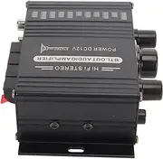 5.0 Power Amplifier Clear Sound Quality Aluminium Alloy 20Hz to 20KHz 12V Universal Home Car