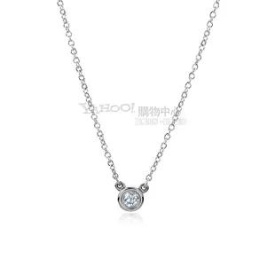 Tiffany&Co. 0.10克拉鑽石925純銀項鍊