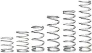 10pcs Wire Diameter 0.3mm Small Diameter Stainless Steel Wire Compression Spring(25mm,4mm)