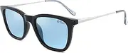 [LEE COOPER] Square Polarized Sunglasses for Men - UV Protected Plastic Frame Sunnies