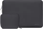 MOSISO Laptop Case 13 inch, 13 inch Laptop Sleeve Bag Compatible with MacBook Air 13 M4 M3 M2 M1 2025-2018 / Pro 13 M2 M1 2025-2016, Neoprene Computer Sleeve Bag with Small Case, Space Gray