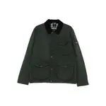 [Barbour] Barbour Corduroy-collar Flap-pocket Jacket XL GREEN