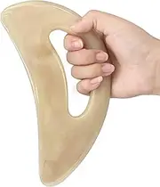 Large gua sha Massage Tool, Lymphatic Drainage Massager,Muscle Scraping Massage Tools,Body Sculpting Anti Cellulite Tools for Man and Women (Bone)