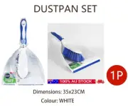 1x Dustpan Set Home Indoor and Outdoor Cleaning Tool Plastic Mini Broom Supplies