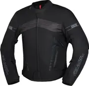 IXS RS-400-ST 3.0 Waterproof Motorcycle Textile Jacket, black, Size 3XL for Men