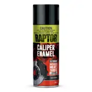 U-POL Raptor High Temp Brake Caliper Enamel Spray Paint Aerosol 295g Satin Black