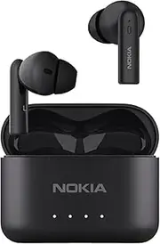 [Nokia] Wireless Earbuds, Bluetooth 5.3 Earphones in Ear with Dual ENC Noise Cancelling Mic,Touch Control Earbuds Deep Bass Stereo Sound, 20H Playtime Wireless Headphones, Black E3102Plus (Black)