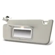 Fit 08-11 Honda Accord Crosstour Gray Left Side Vanity Mirror Light Sun Visor (for: Honda)