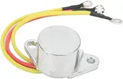 3 Wires Voltage Regulator Rectifier with Heat Sink, Aluminium Alloy 582399 Replacement for Johnson Evinrude Outboard Motor