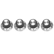 4 x potentiometer Pot metal knob with 0-9 turntable for 6mm shaft knob R9K13469