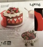 Lemur Silicone & Ceramics Springform Cake Mold New In Box