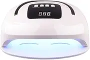 qwmvhfg, Nail Lamp Dual Light Source Intelligent Quick Drying Dryer LED Nail Lamp Nail Phototherapy Machine