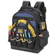 CLC Molded Base Tool Backpack with 38 Pockets for Electronics and Tools