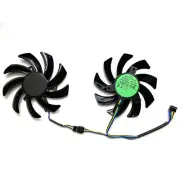 Graphics Card Cooling Fans for POWERCOLOR RX7600 8GB Fighter Graphics Card ##