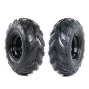 2pcs 145/70-6 Wheel Rim Tyre 3 Bolt for Quad ATV Dune Buggy Taotao Golf Cart AU