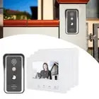 7in TFT 2‑Wire Visual Doorbell Intercom System Night Vis-ion Door Ph BEA