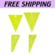 Creative Acrylic Quilting Templates - Swing into Action with Wedge & Wing Set