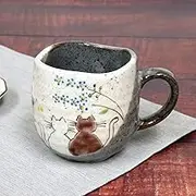 Kutani Yaki(Ware) Coffee Mug Sunny Place