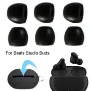 Protector with Storage Pouch Memory Sponge Earbuds Cover For Beats Studio Buds