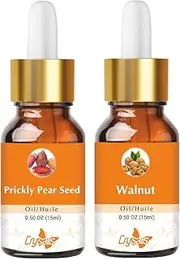 Crysalis Oil Bundle : Prickly Pear Seed (Opuntia Ficus-Indica) (15ml) & Walnut(Juglans Regia) (15ml) -Oil