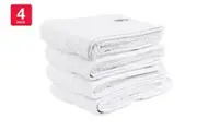 Onkaparinga Set of 4 550GSM Avalon Hand Towels (White)