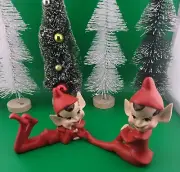 Primitives By Kathy Elf Girl And Boy 4.50in Polyresin Figurine Set 107728/27