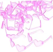 UPKOCH 100pcs Mini Doll Glasses Crafting Accessories for Dolls Lightweight Safe Mini Glasses for Creative Play Present