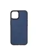 IPHONE 13 MINI SAFFIANO LEATHER PHONE CASE - NAVY