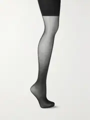 [Wolford] Wolford - Individual 10 Denier Control Tights - Black - medium medium Black