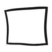 Midea 12132000006919 Appliance Door Gasket