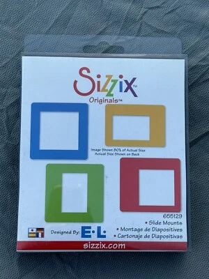 Unopened Sizzix Sizzlits 655129 Slide Mount Designed by Ellison discontinued
