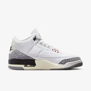 【NIKE 耐吉】AIR JORDAN 3 RETRO WHITE CEMENT REIMAGINED 白水泥 男鞋(DN3707-100)